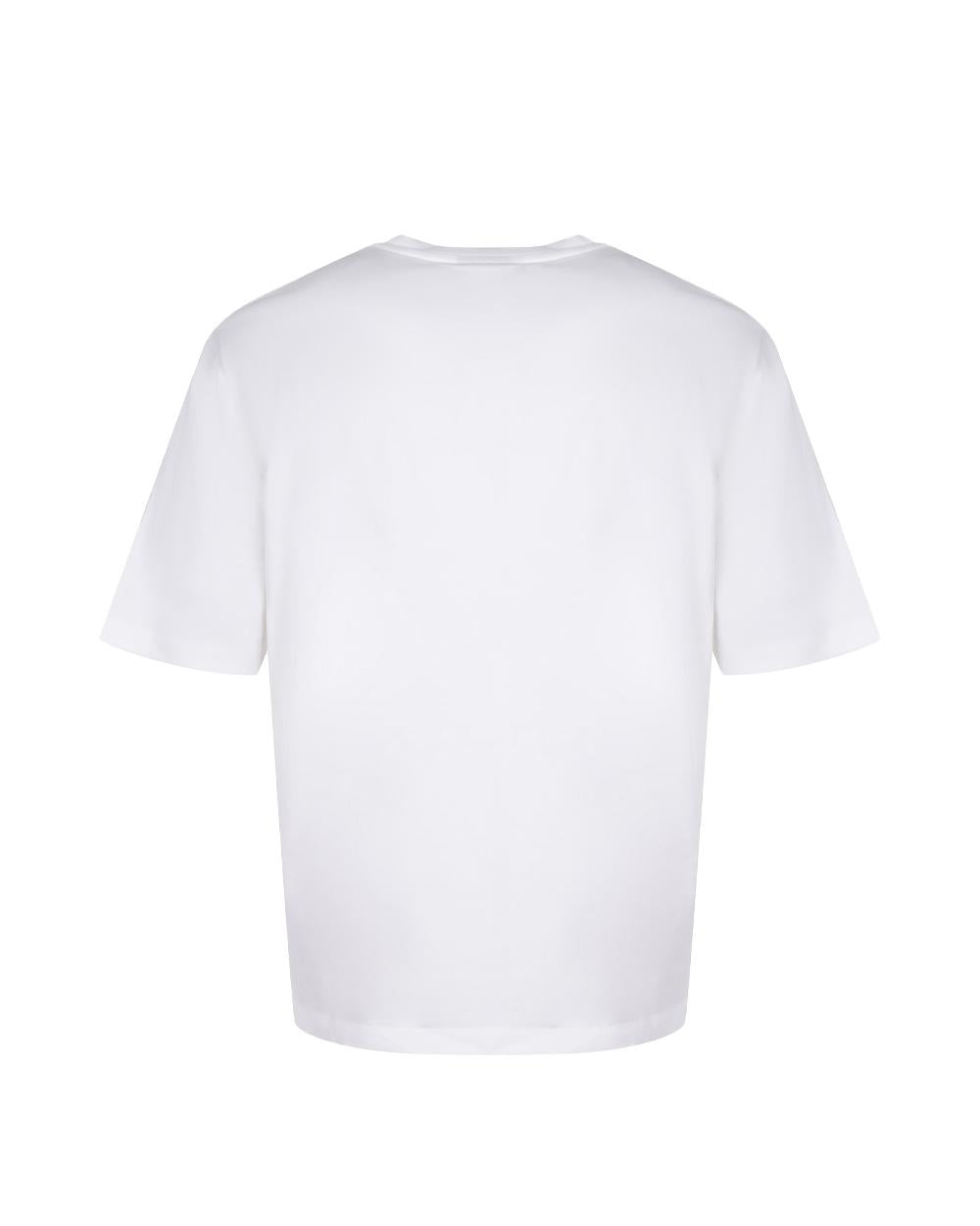 DSQUARED2 T-shirt DSQUARED2 uomo Loose Fit S74GD1525D20106 Bianca cotone loose fit girocollo logo S74GD1525D20106 100