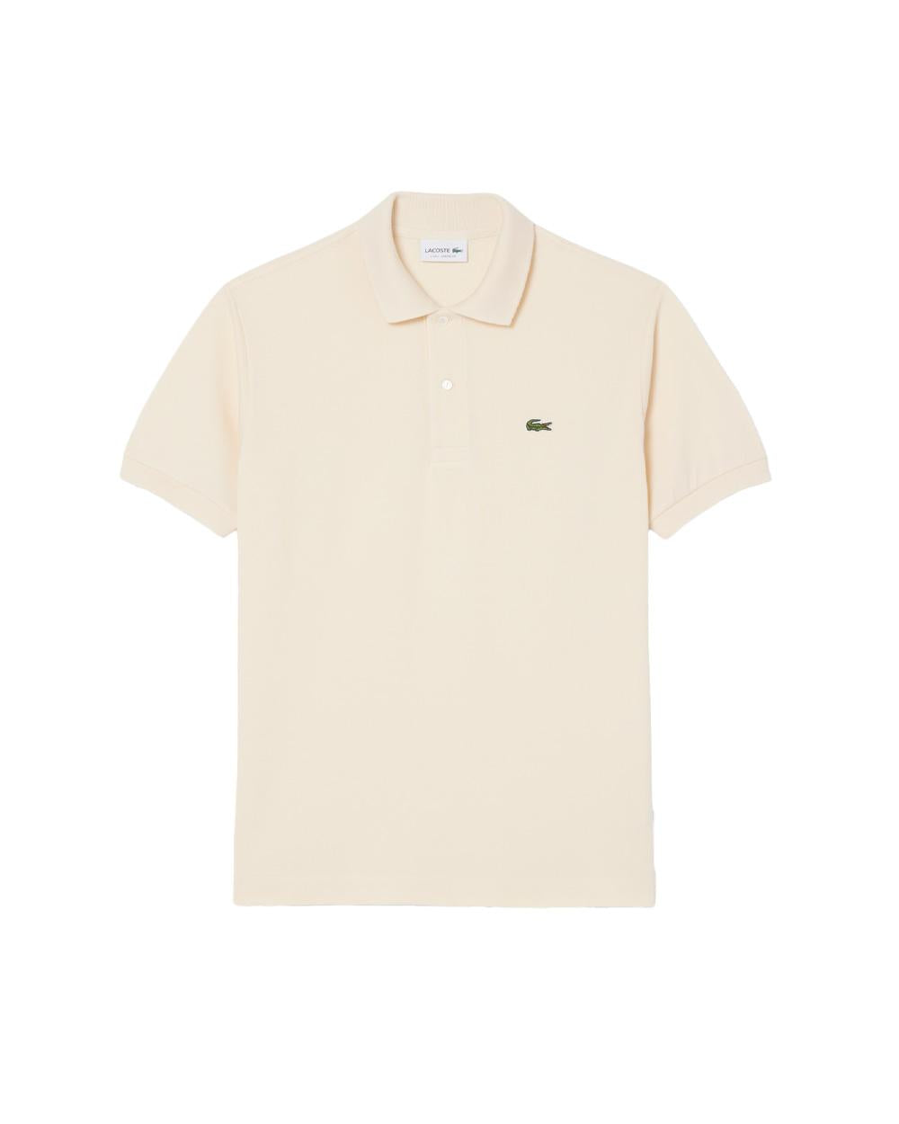 LACOSTE Polo LACOSTE uomo L1212 Panna costine taglio classico L1212 056