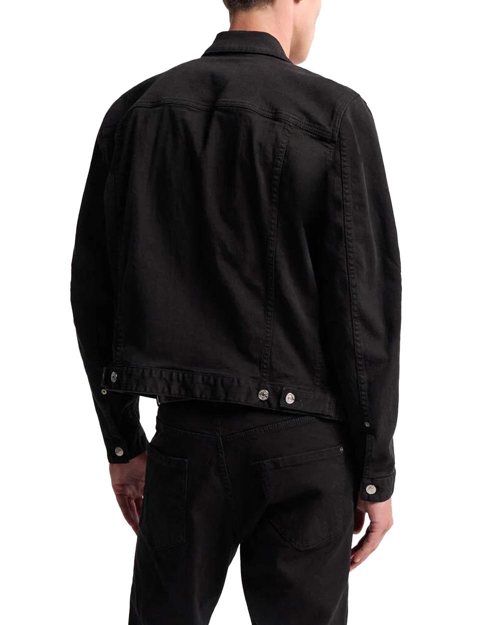 DSQUARED2 Giubbino DSQUARED2 uomo S74AM1673S39781 Nero cotone collo a camicia taschini tasche S74AM1673S39781 900