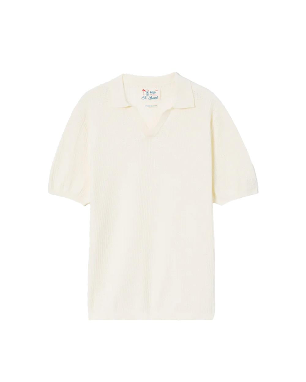 MC2 SAINT BARTH Polo MC2 SAINT BARTH uomo SLOAN SLO001800095L Crema SLO001800095L 10L