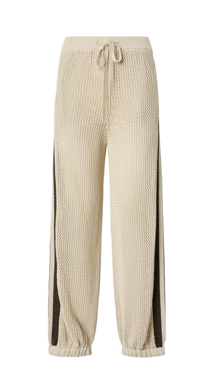 PINKO Pantalone Pinko donna 106840A3B4 C44 Nebulosa traforati Grigio<BR/> 106840A3B4 C44