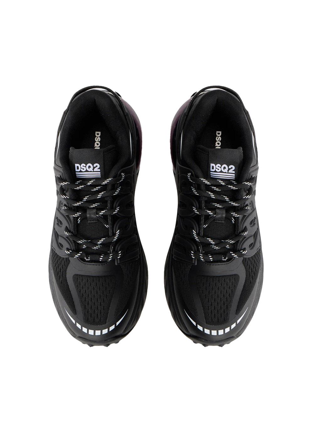 DSQUARED2 Sneakers Dsquared2 uomo SNM044559208415M1484 Nere con ammortizzatore bubble SNM044559208415 M1484