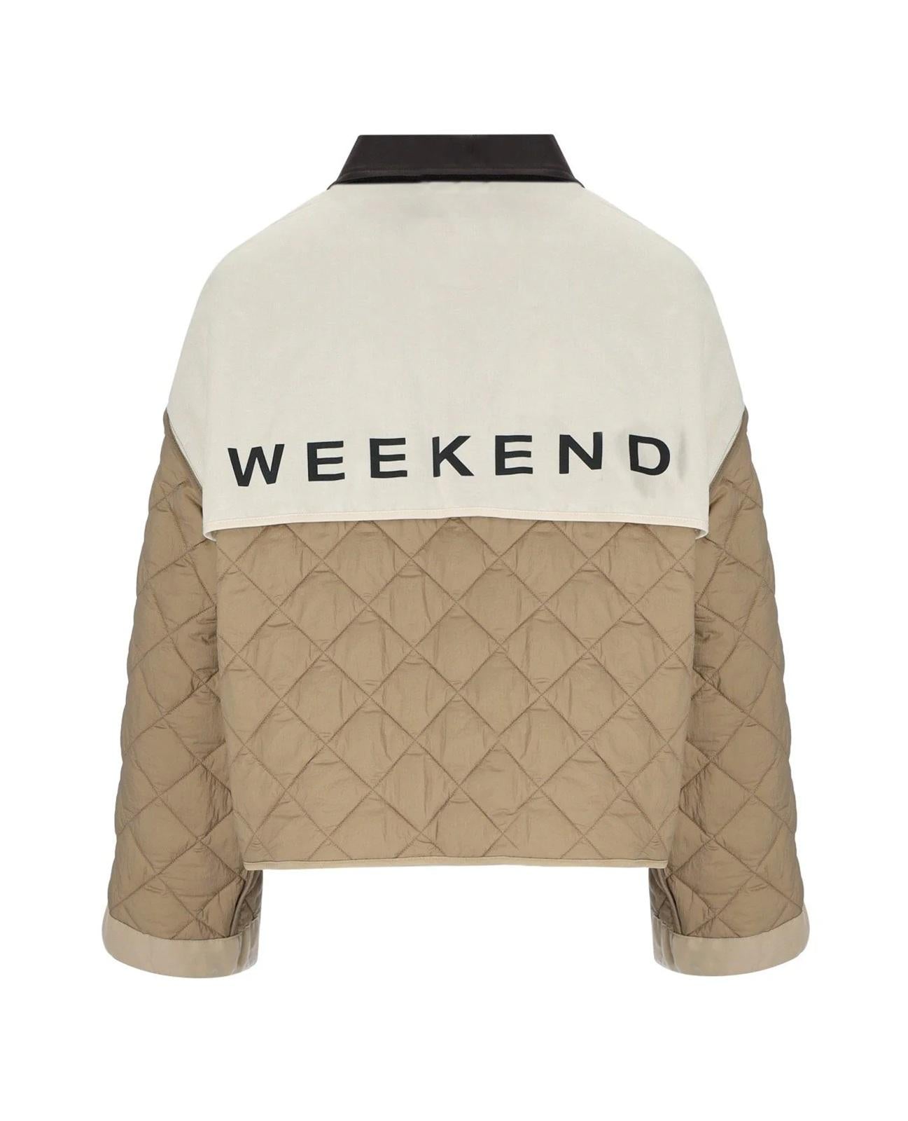 WEEKEND Giacca Weekend donna 2615481031600 009 Kaki imbottita antigoccia Beige<BR/> 2615481031600 009