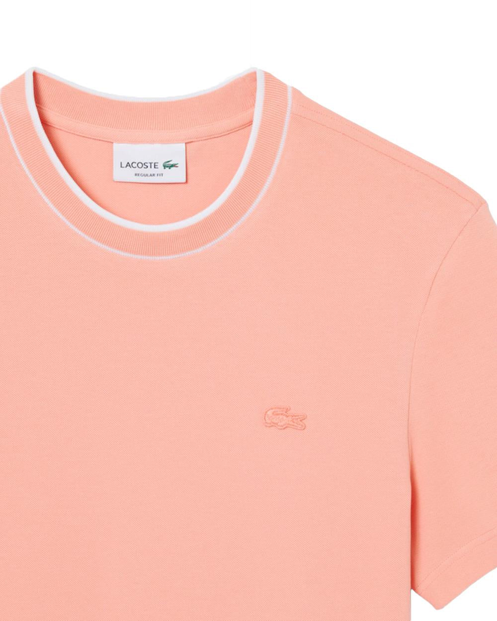 LACOSTE T-shirt LACOSTE uomo TH8174 Rosa TH8174 UI2