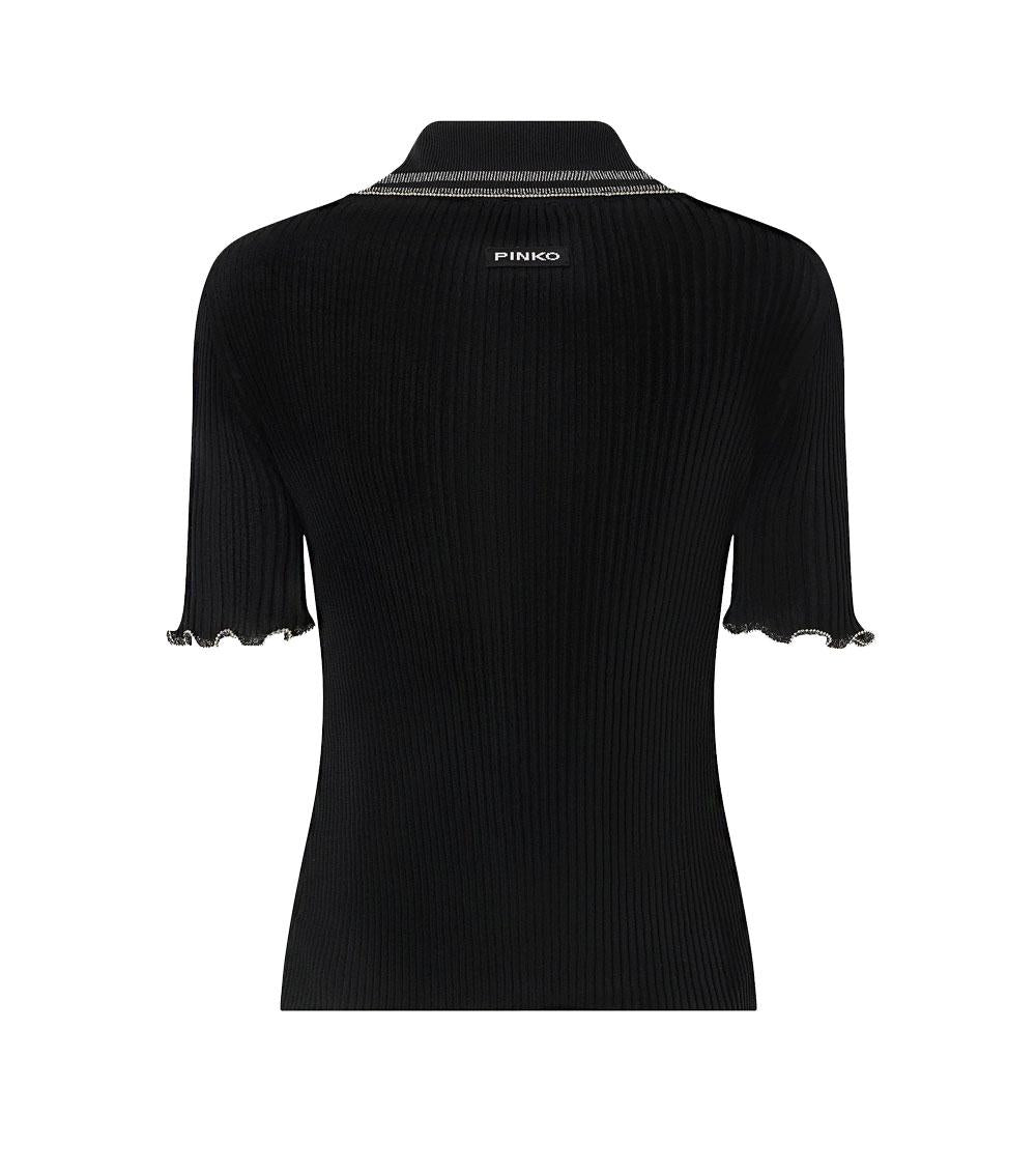 PINKO Polo Pinko donna 106287A343 Calore nera 106287A343 Z99