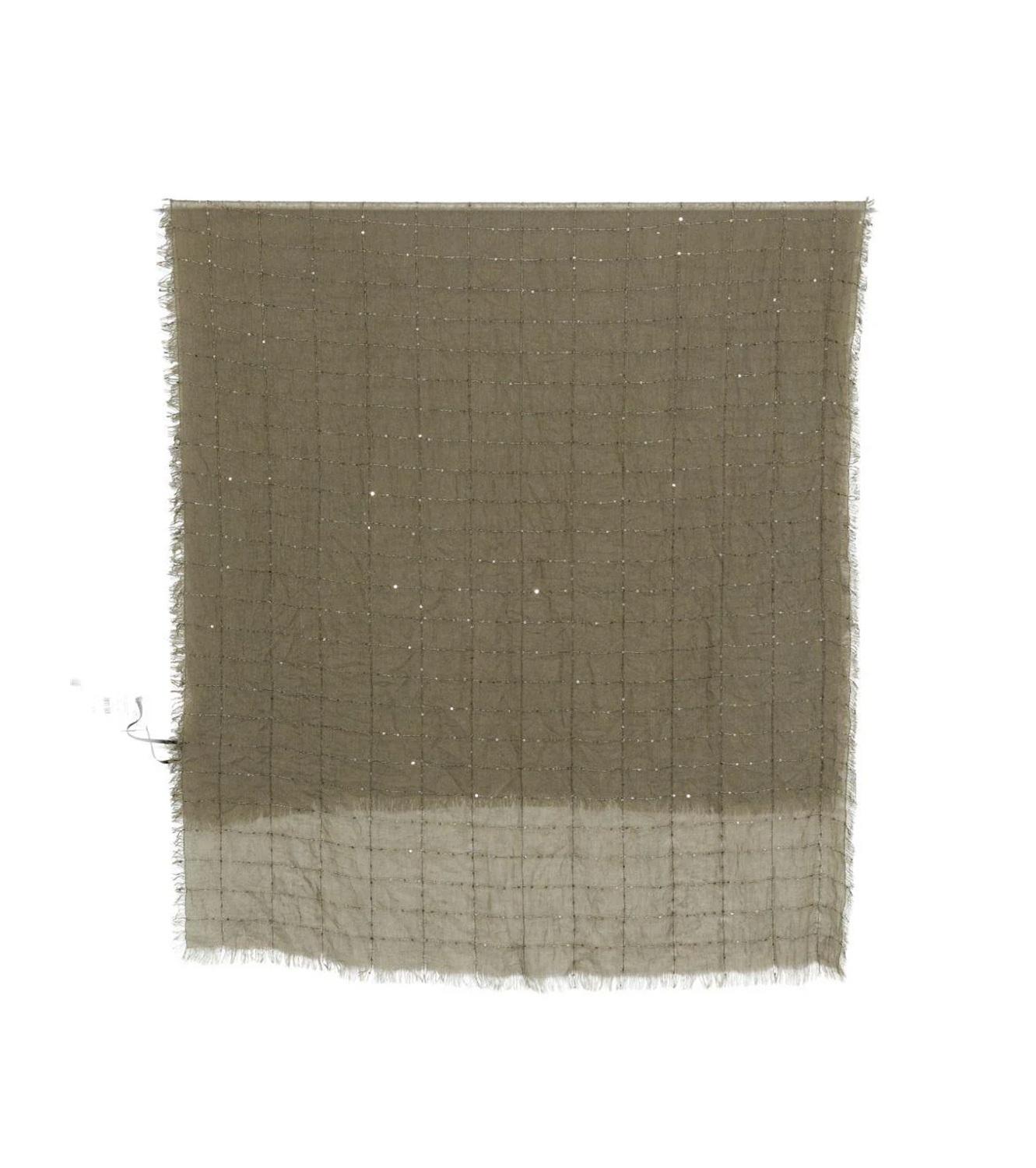 PENNYBLACK Stola Pennyblack donna 2611541035200 004 Bussola con micro-paillettes Verde Kaki<BR/> 2611541035200 004