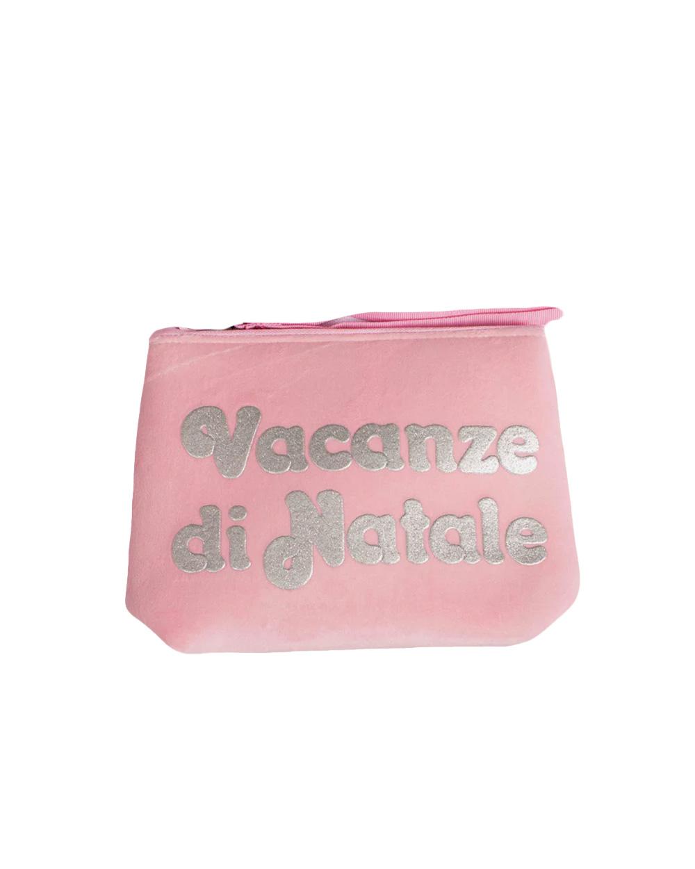 MC2 SAINT BARTH Pochette MC2 SAINT BARTH donna ALI000202349I Rosa velluto rosa morbido maxi scritta frontale design raffinato dettagli glitter ALI000202349I 21AR