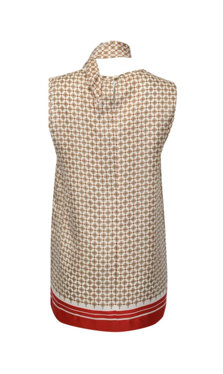 STUDIO Top Studio donna 2616161011600 001 Scatola in twill di seta Rosso 2616161011600 001
