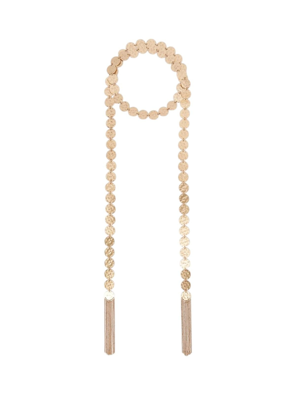 STUDIO Collana Studio donna 2616751012600 001 Fiorire a sciarpa con monete Oro<BR/> 2616751012600 001