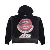 Felpa ArtSuperMoney HoodyGrillz HC102 99 Nero