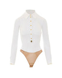 Body ELISABETTA FRANCHI donna CB00466E2 Avorio