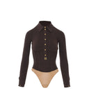 Body ELISABETTA FRANCHI donna CB00466E2 Cioccolato