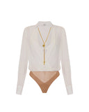 Body ELISABETTA FRANCHI donna CB00966E2 Avorio
