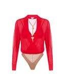 Body ELISABETTA FRANCHI donna CB00966E2 Rosso