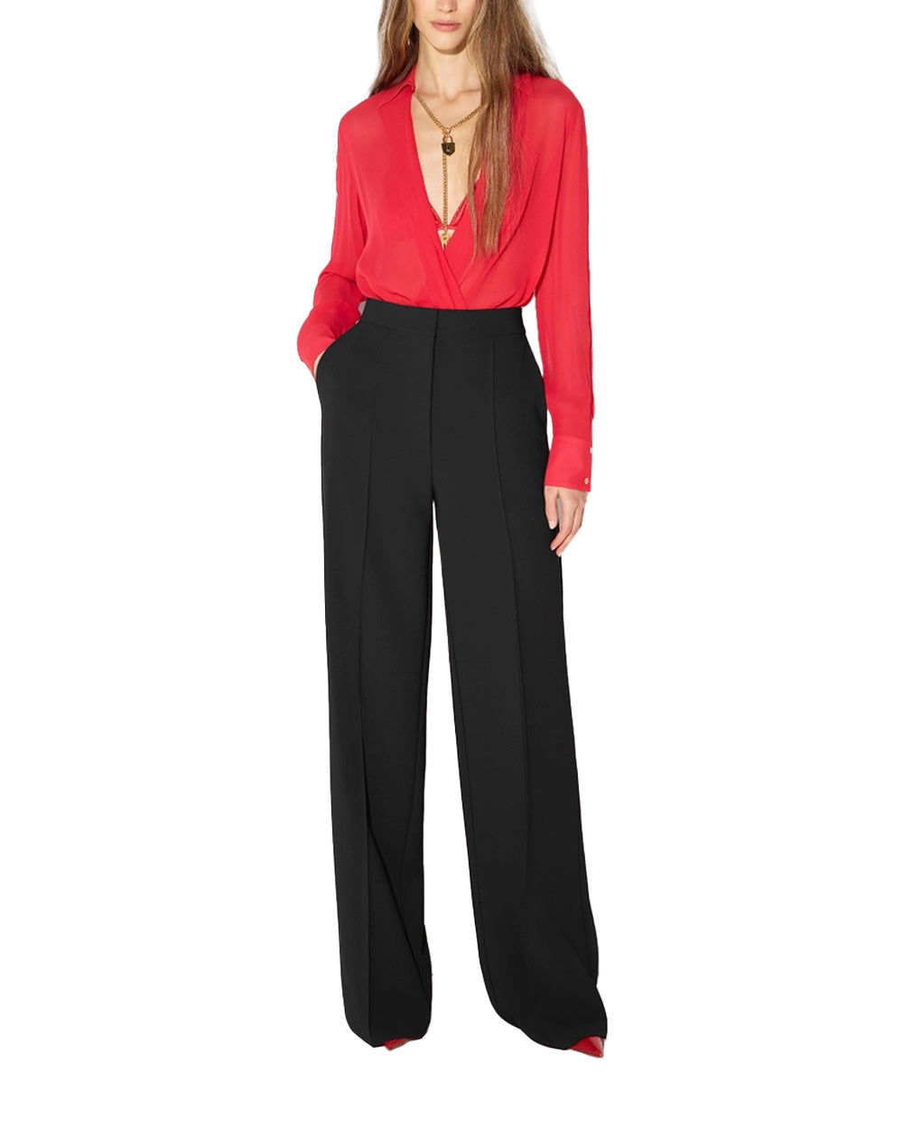 ELISABETTA FRANCHI Body ELISABETTA FRANCHI donna CB00966E2 Rosso CB00966E2 CG5 