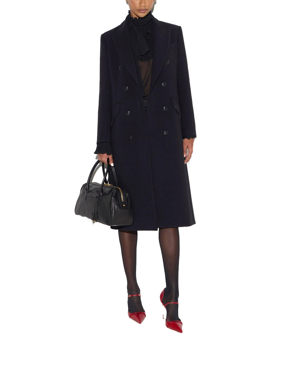 ELISABETTA FRANCHI Cappotto ELISABETTA FRANCHI donna CP00866E2 Nero CP00866E2 110 