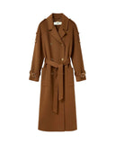 Cappotto ELISABETTA FRANCHI donna CP02D66E2 Sigaro
