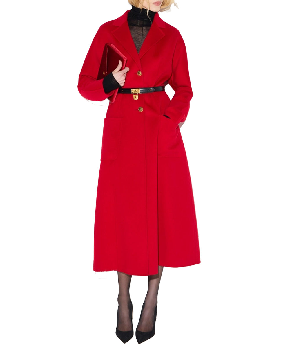 ELISABETTA FRANCHI Cappotto ELISABETTA FRANCHI donna CP03D67E2 Rosso CP03D67E2 CG5 