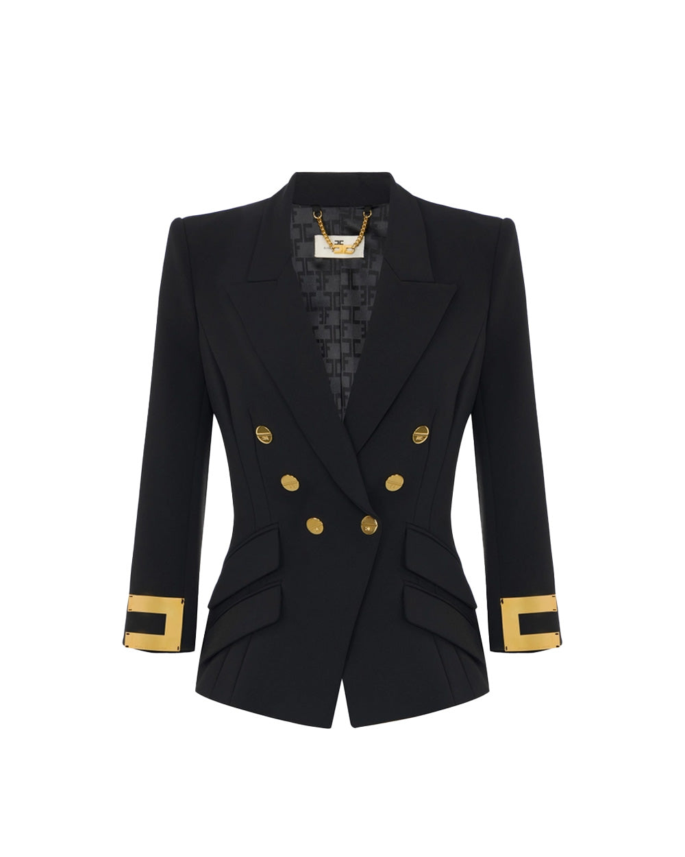 ELISABETTA FRANCHI Giacca ELISABETTA FRANCHI donna GI26866E2 Nera GI26866E2 110 