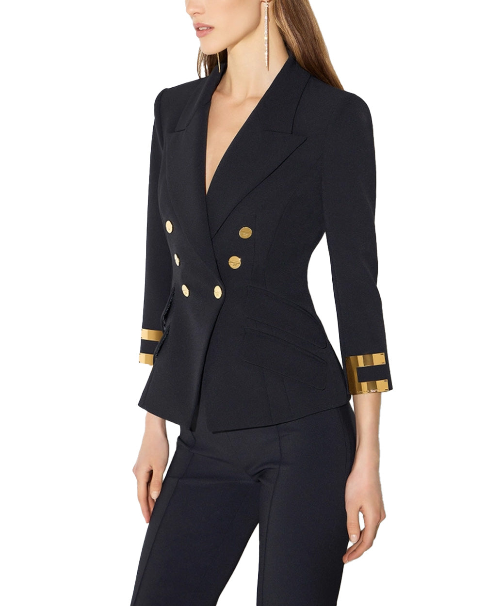 ELISABETTA FRANCHI Giacca ELISABETTA FRANCHI donna GI26866E2 Nera GI26866E2 110 