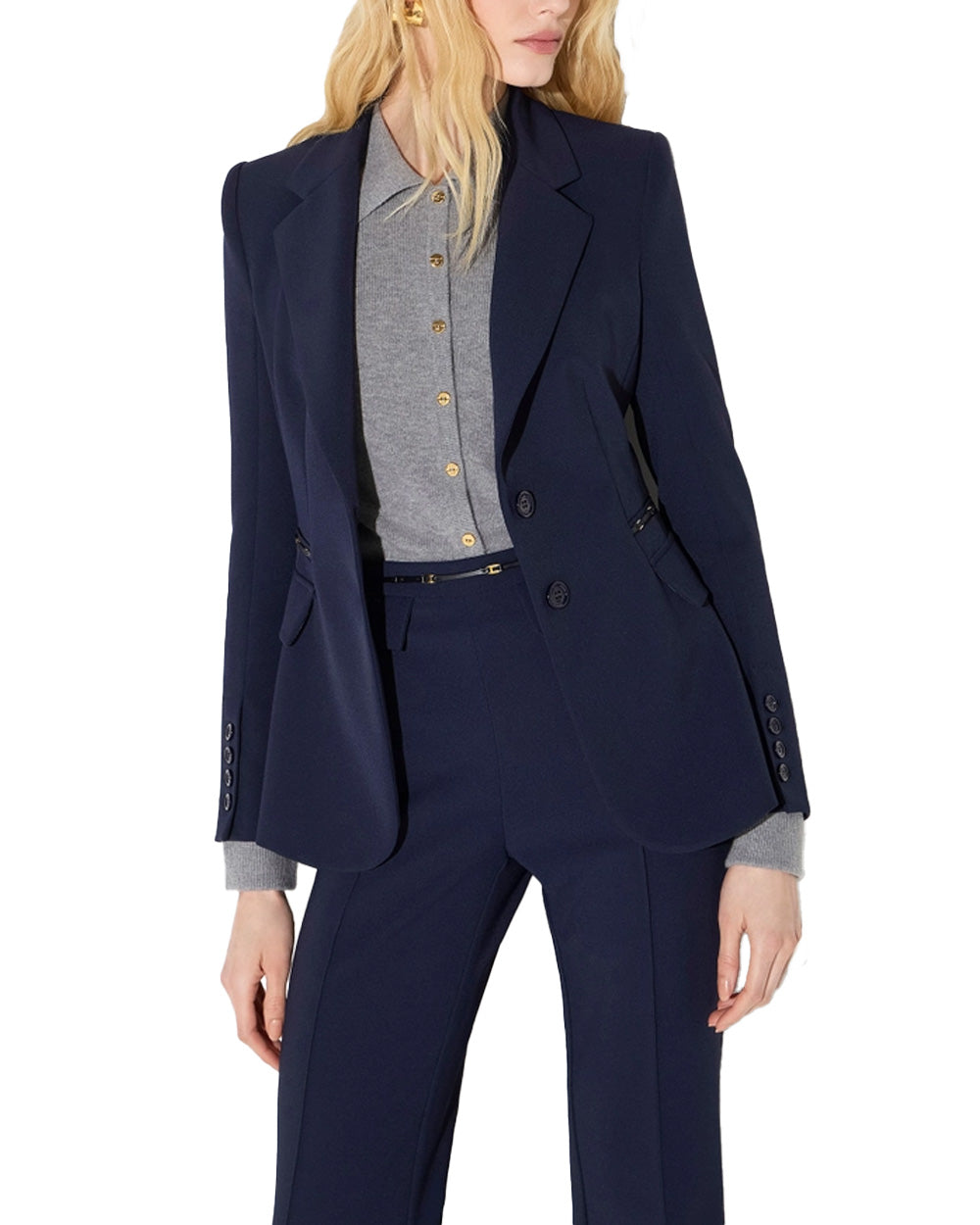 ELISABETTA FRANCHI Giacca ELISABETTA FRANCHI donna GI27466E2 Blu GI27466E2 H88 
