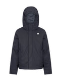 Giubbino K-Way bambino K1128FW AL9 Jacko Twill Marmotta Blu