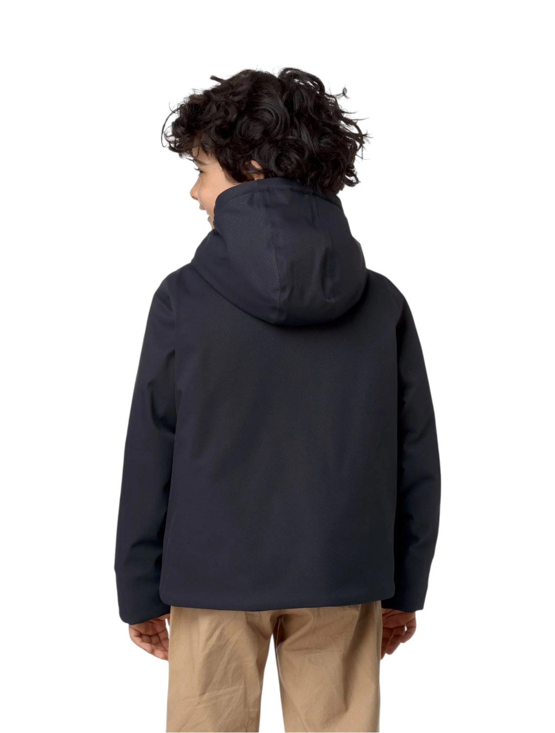 K-WAY Giubbino K-Way bambino K1128FW AL9 Jacko Twill Marmotta Blu K1128FW AL9 