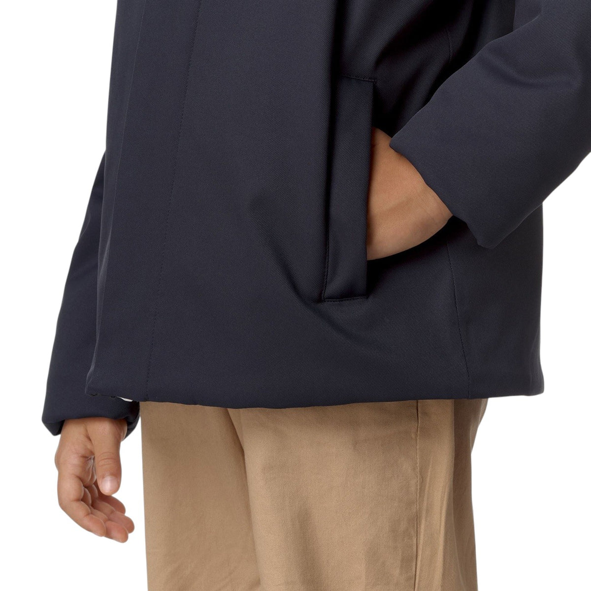 K-WAY Giubbino K-Way bambino K1128FW AL9 Jacko Twill Marmotta Blu K1128FW AL9 
