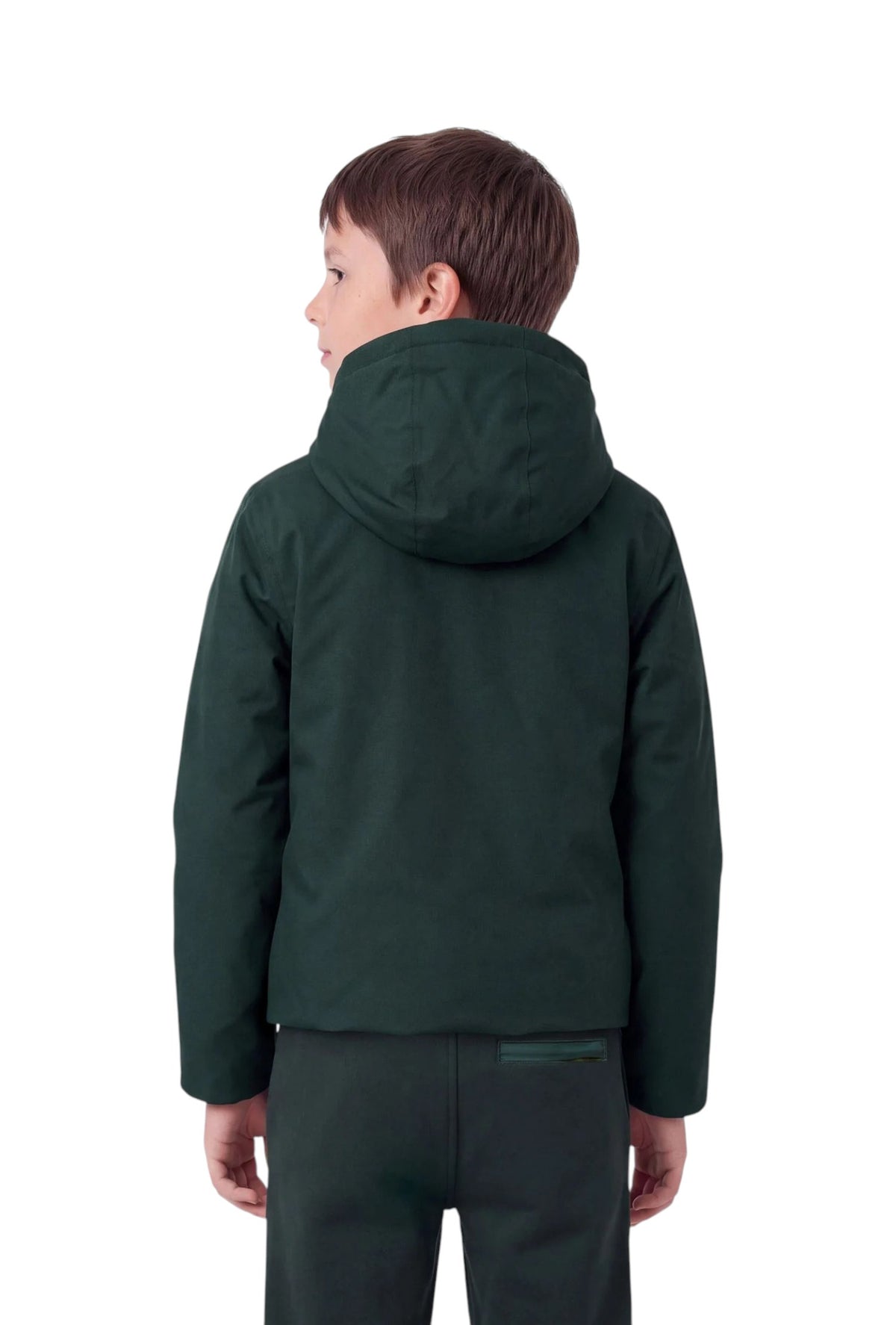 K-WAY Giubbino K-Way bambino K1128FW DAA Jacko Twill Marmotta Verde K1128FW DAA468Y 