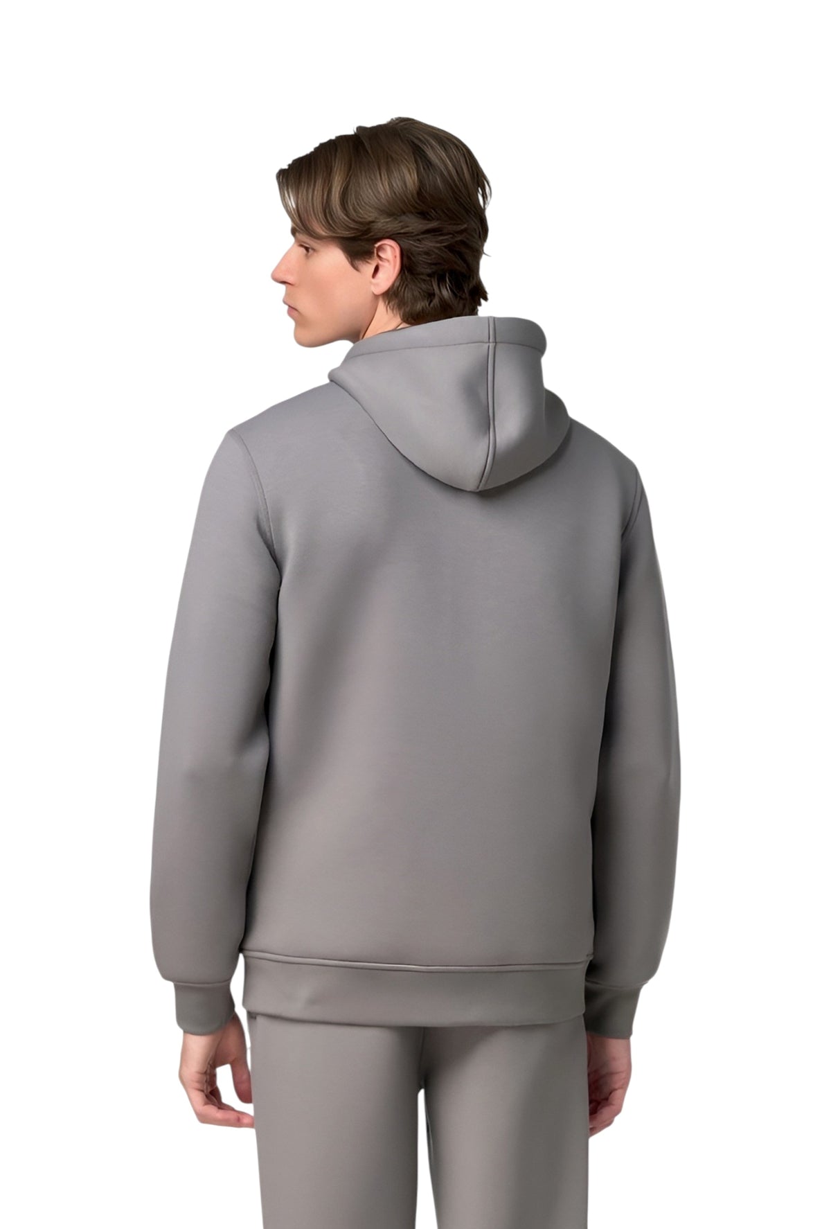 K-WAY Felpa K-Way uomo K2141DW 411 Rainer Spacer Grigio K2141DW 411 