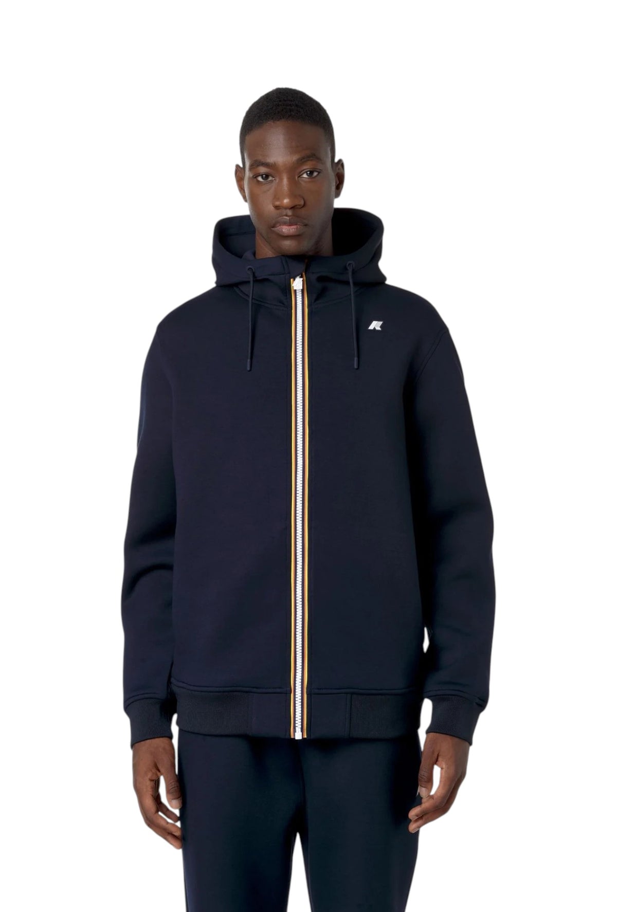 K-WAY Felpa K-Way uomo K2141DW K89 Rainer Spacer Blu K2141DW K89 
