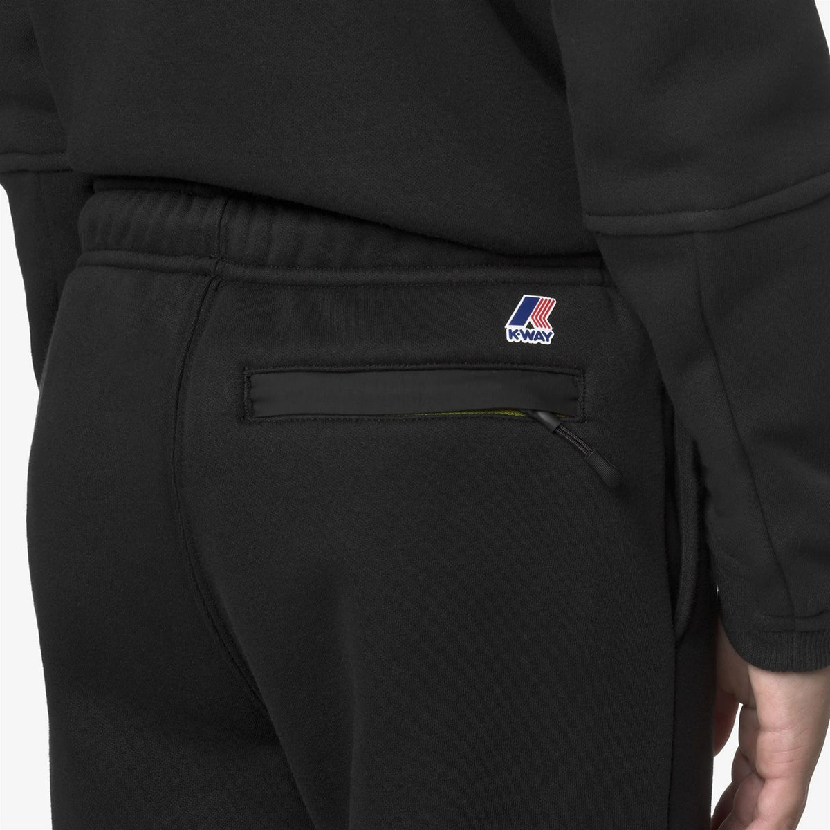 K-WAY Pantalone K-Way bambino K2147BW USY Philbert Brushed Pc Nero K2147BW USY 