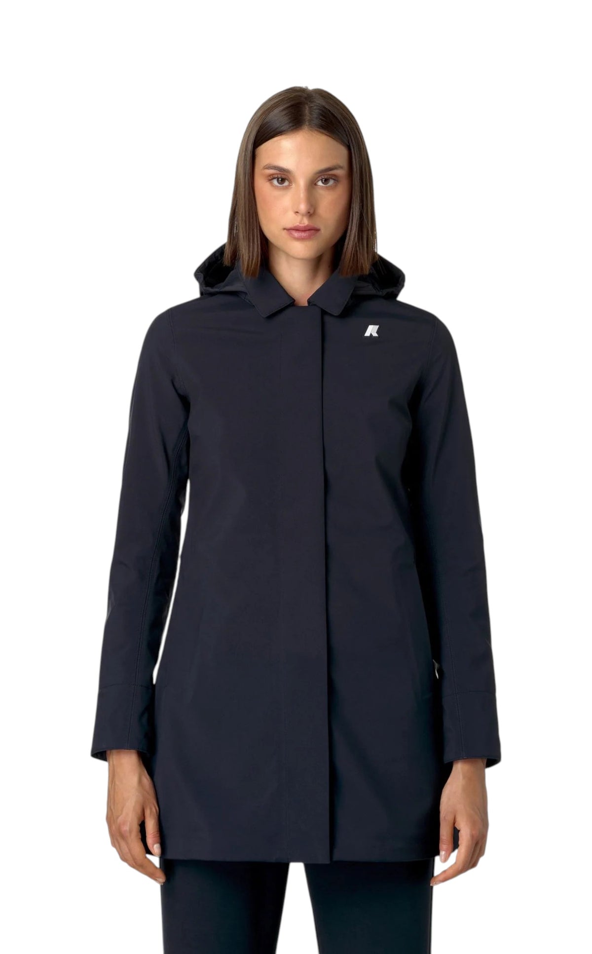 K-WAY Giubbino K-Way donna K2148BW A2B Mathy Bonded Blu K2148BW A2B 