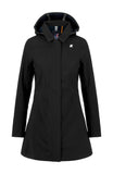 Giubbino K-Way donna K2148BW A3C Mathy Bonded Nero Blu