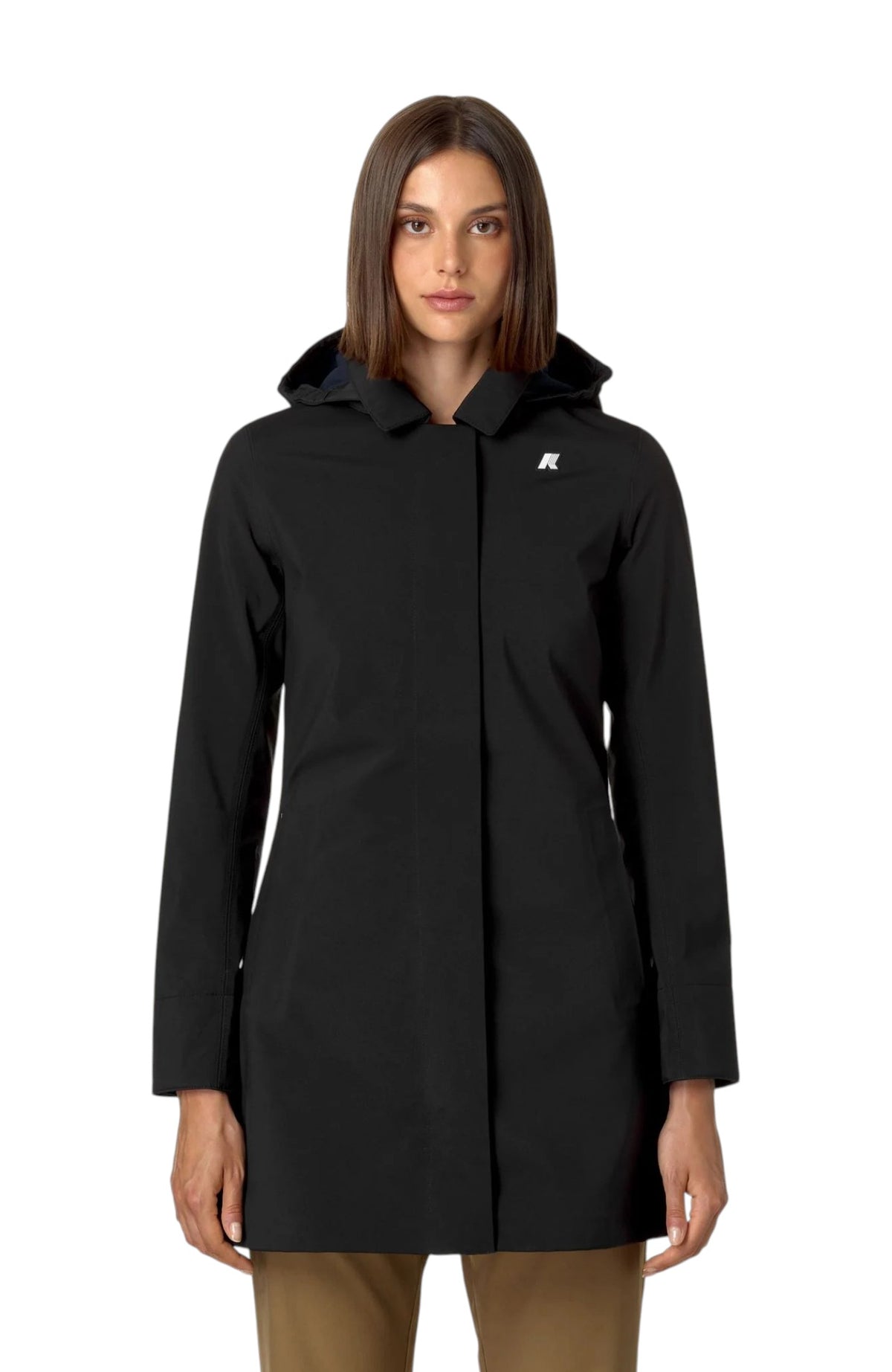 K-WAY Giubbino K-Way donna K2148BW A3C Mathy Bonded Nero Blu K2148BW A3C 
