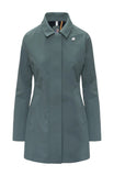 Giubbino K-Way donna K2148BW D0M Mathy Bonded Verde Salvia Blu