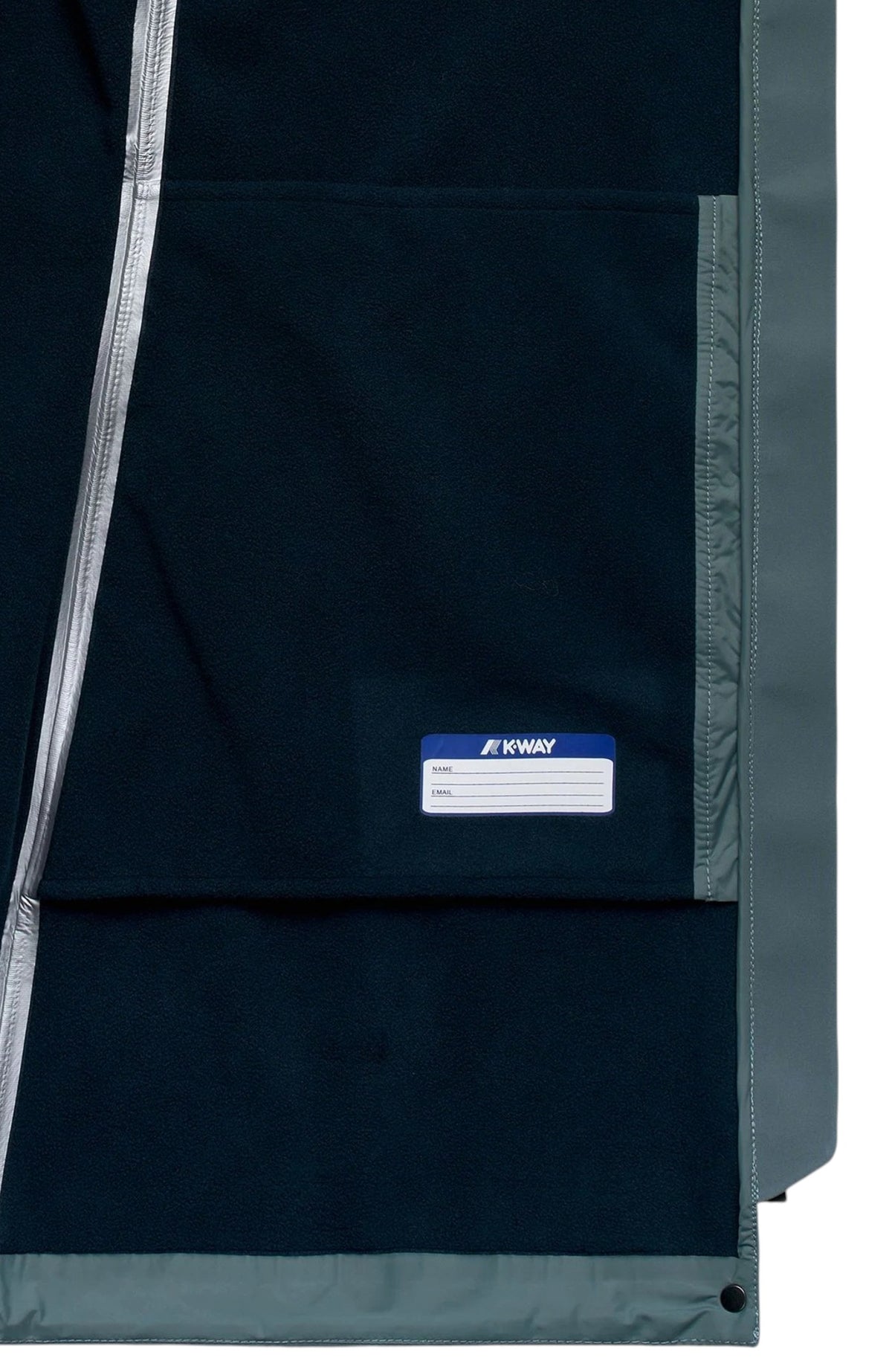 K-WAY Giubbino K-Way donna K2148BW D0M Mathy Bonded Verde Salvia Blu K2148BW D0M 