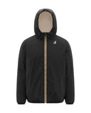 Giubbino K-Way uomo K21515W Le vrai Claude Orsetto black pure