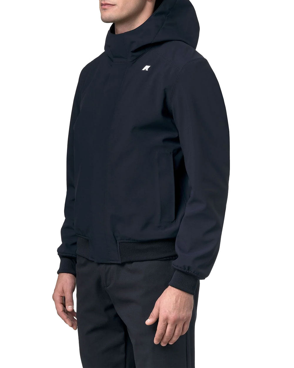 K-WAY Giubbino K-Way uomo K3135KW Joachim Bonded Blue Depth<BR/><BR/> K3135KW A2B 
