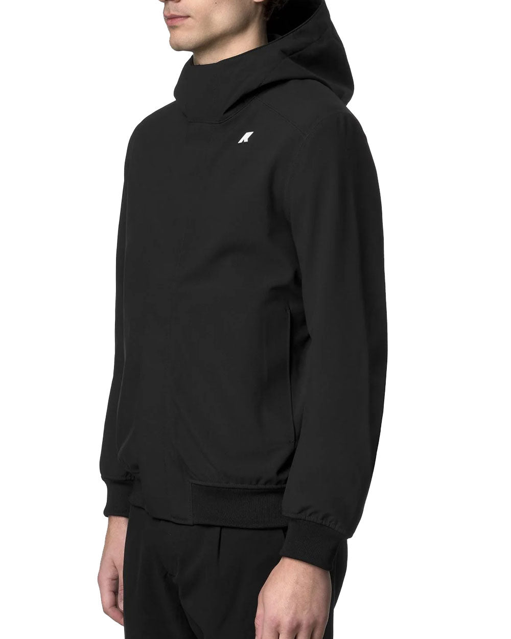 K-WAY Giubbino K-Way uomo K3135KW Joachim Bonded Black pure Blue Depth<BR/> K3135KW A3C 