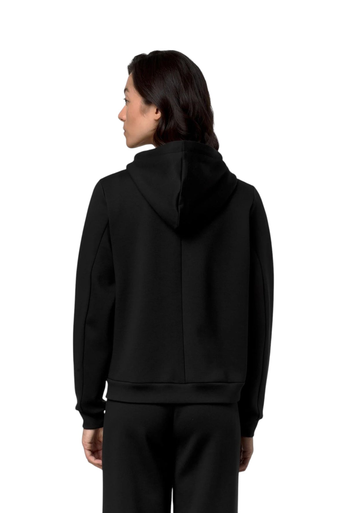 K-WAY Felpa K-Way donna K31453W USY Deva Light Spacer Nero K31453W USY 