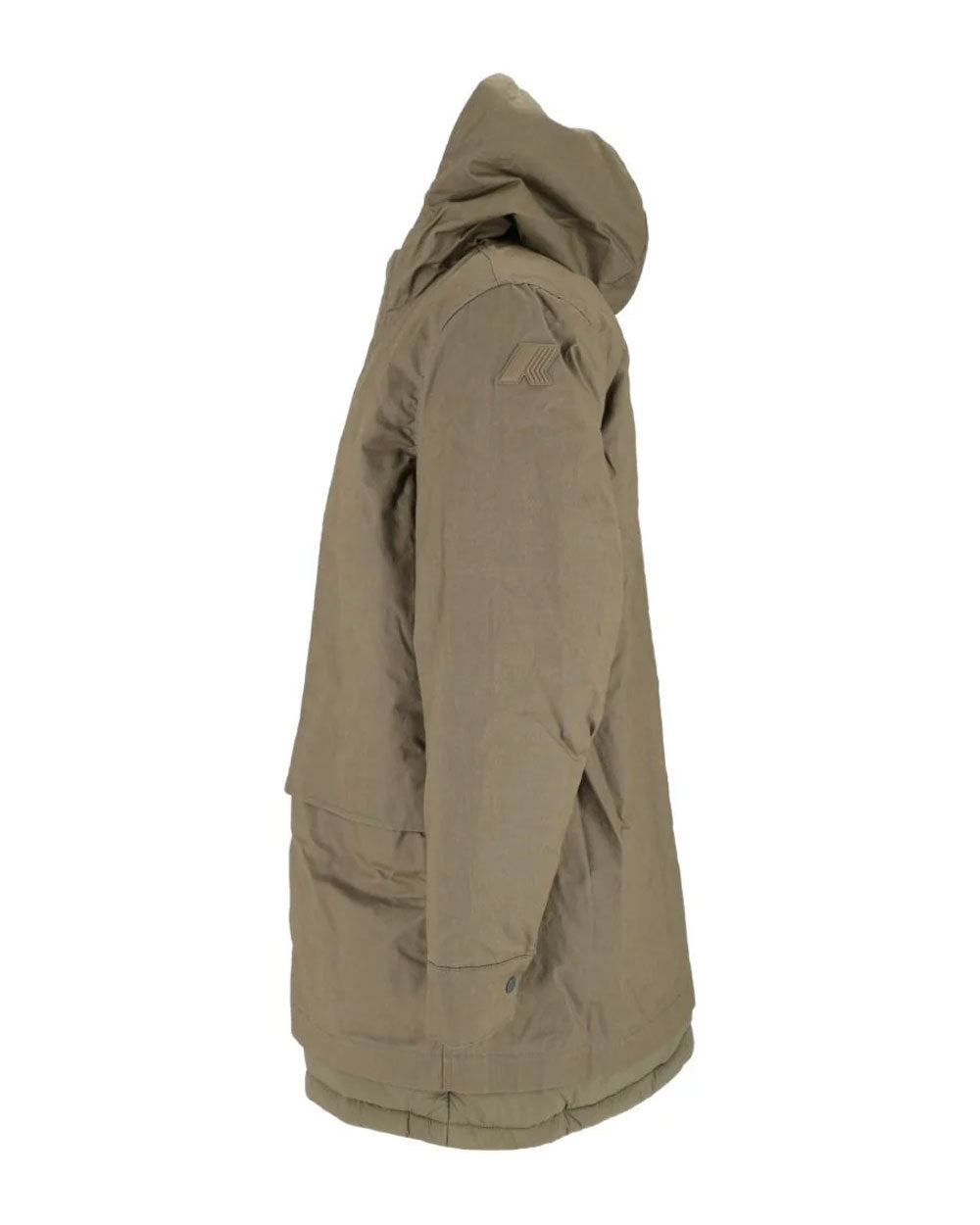 K-WAY Giubbino K-Way uomo K4141QW Curti Wax Cotton Nylon verde<BR/> K4141QW DB8 