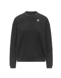 Felpa K-Way donna K6127MW USY Noella Brushed Pc Nero