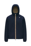 Giubbino K-Way uomo K6128VW D0C Jack ST Warm Double Blu Verde