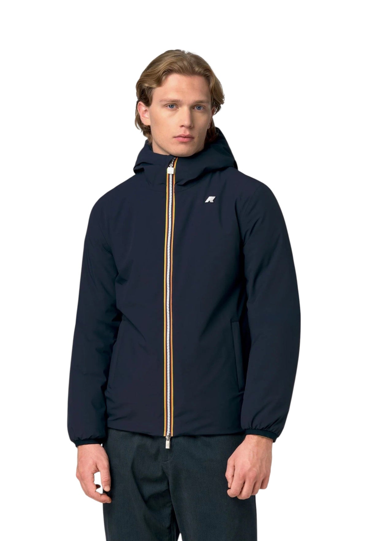 K-WAY Giubbino K-Way uomo K6128VW D0C Jack ST Warm Double Blu Verde K6128VW D0C 