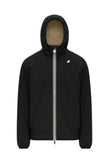 Giubbino K-Way uomo K6128VW DBN Jack St Warm Double Nero Verde