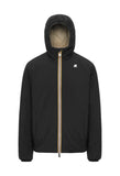 Giubbino K-Way uomo K6128WW DBZ Jacob St Warm Double Nero Verde