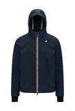 Giubbino K-Way uomo K6131BW A2B Jacko Bonded Blu
