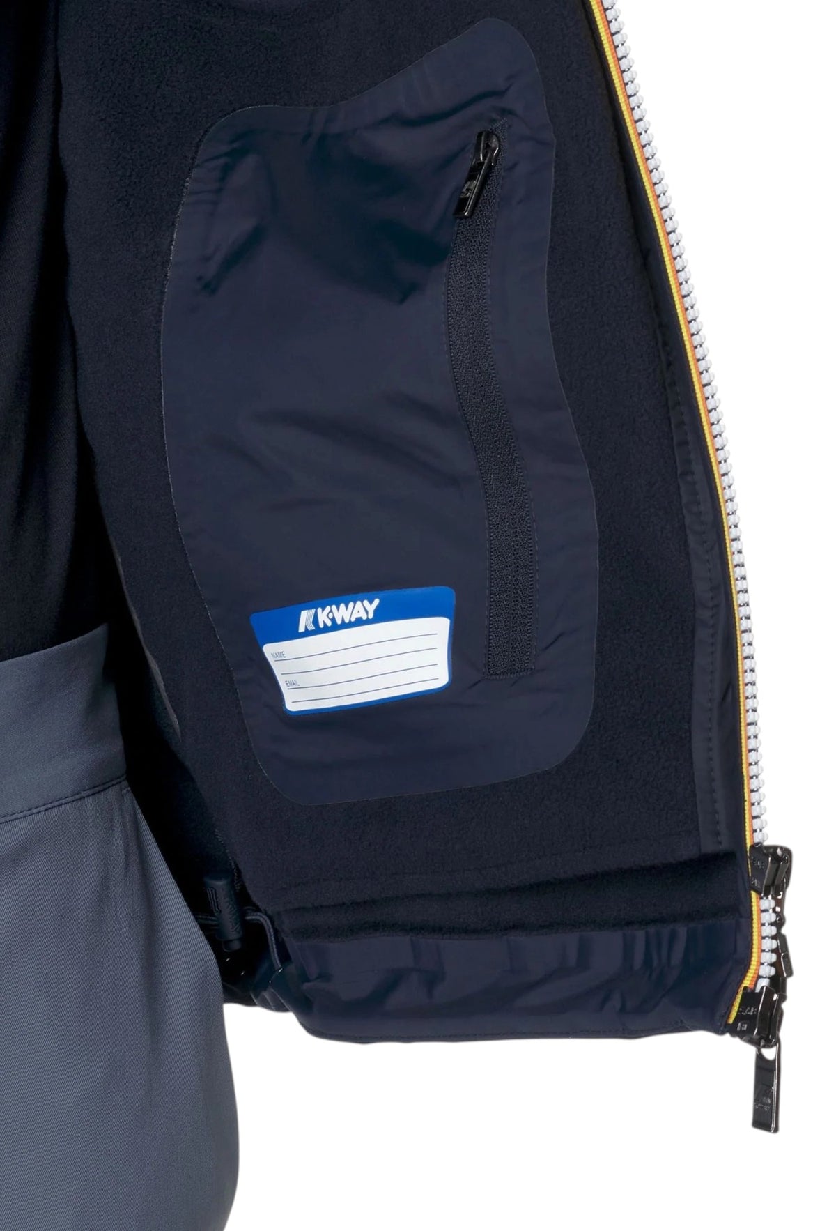 K-WAY Giubbino K-Way uomo K6131BW A2B Jacko Bonded Blu K6131BW A2B 