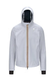 Giubbino K-Way uomo K6131BW D01 Jacko Bonded Grigio Blu
